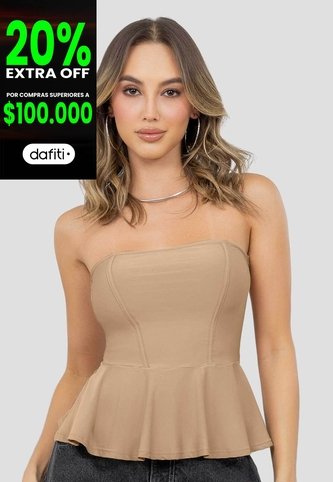Blusa Mujer Latte Mp 115338 MP