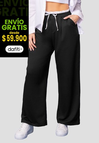 Pantalón Mujer Negro Mp 112040 MP