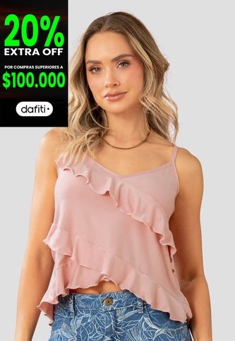 Blusa Mujer Rosa Polvo Mp 115347 MP