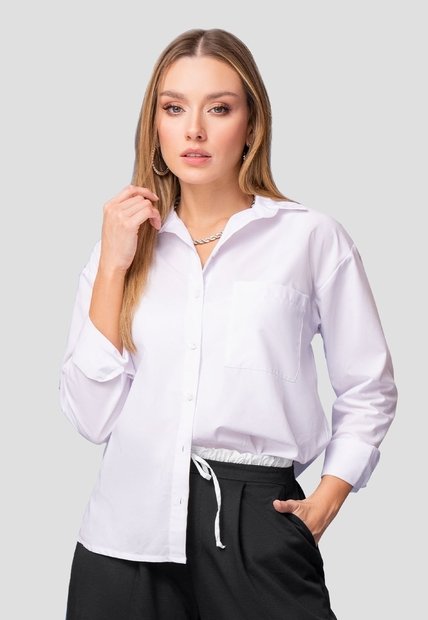 Camisa Mujer Blanco Mp 110854