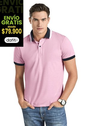 Polo Hombre Rosado Mp 96612