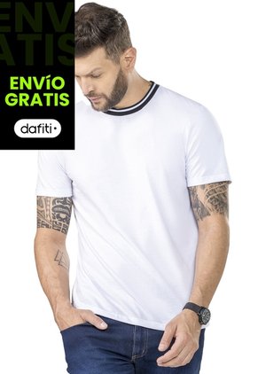 Camiseta Hombre Blanco Mp 351