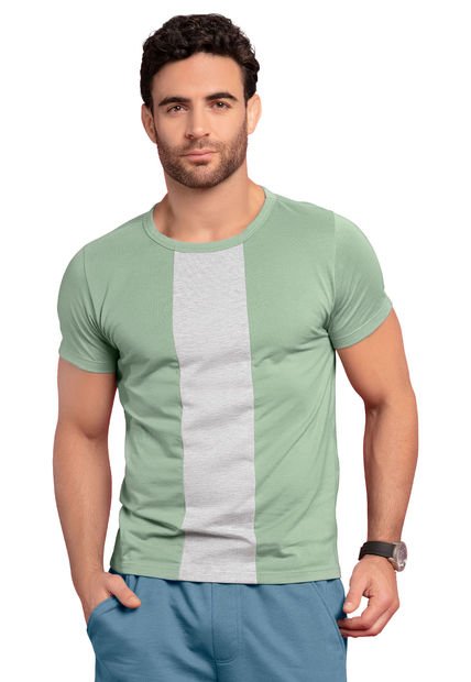 Camiseta Hombre Verde Mp 89494