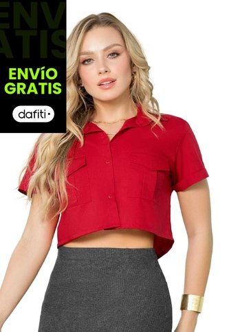 Camisa Mujer Rojo Mp 143 MP