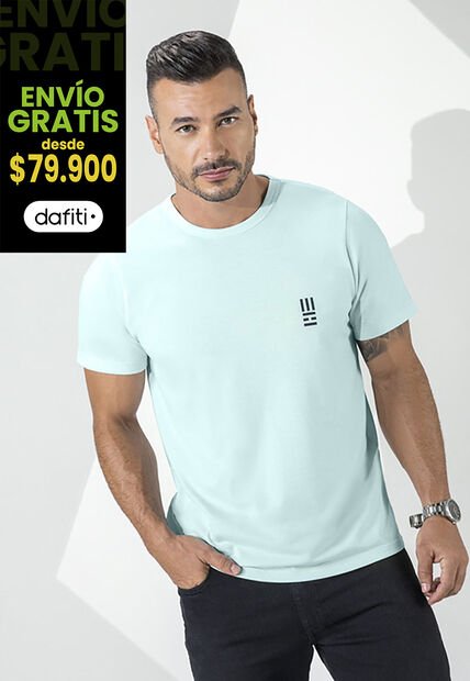Camiseta Hombre Cristal Mp 7766
