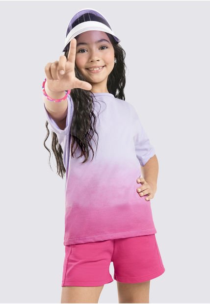 Conjunto Infantil Lila Mp 32971