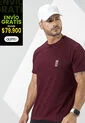 Camiseta Hombre Vinotinto Mp 7766 de MP