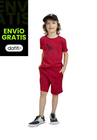 Conjunto Infantil Rojo Mp 34797 MP