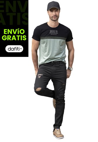Camiseta Hombre Multicolor Mp 34807 MP
