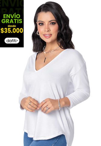 Camiseta Mujer Blanco Mp 16856 MP