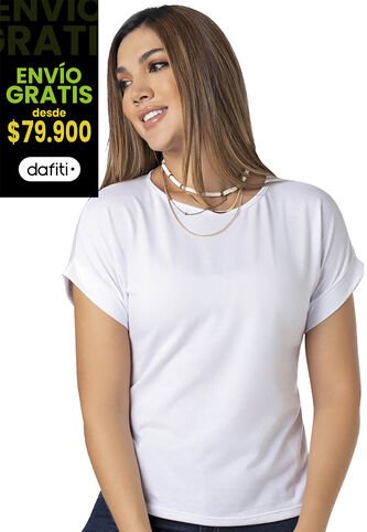 Camiseta Mujer Marfil Mp 9676 MP