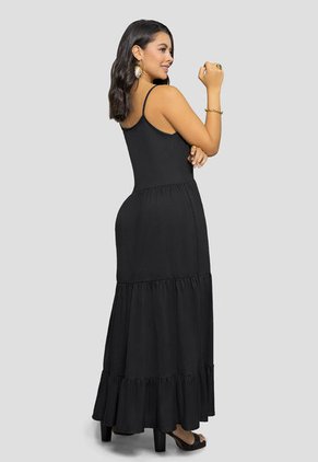 Vestido Mujer Negro Mp 110866