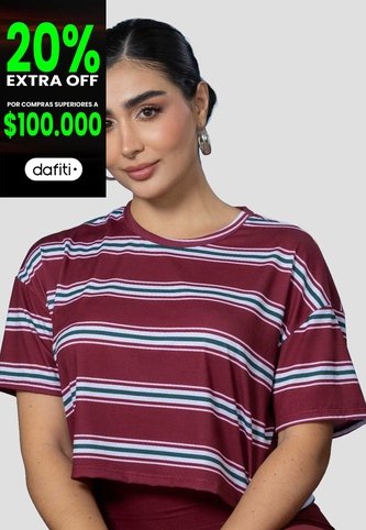 Camiseta Mujer Estampado Mp 115004 MP