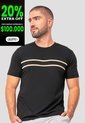 Camiseta Hombre Negro Mp 114982 de MP