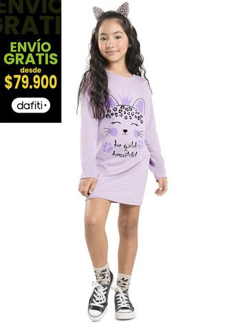 Vestido Infantil Lila Mp 32973 MP