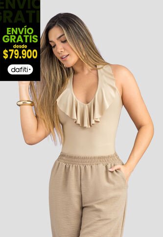 Blusa Mujer Latte Mp 113935 MP