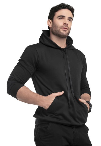 Buzo Hombre Negro Mp 89754