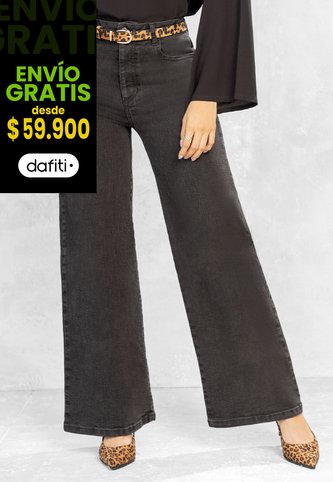Jean Mujer Negro Mp 107115 MP
