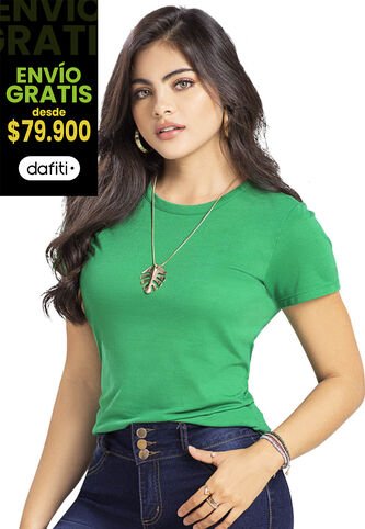 Camiseta Mujer Verde Antioquia Mp 82961 MP