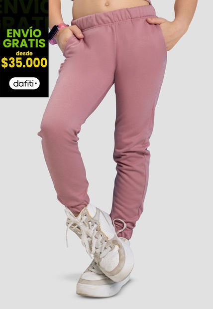 Jogger Infantil Femenino Rosa Mp 4075