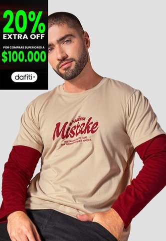 Camibuzo Hombre Bicolor Mp 114660 MP