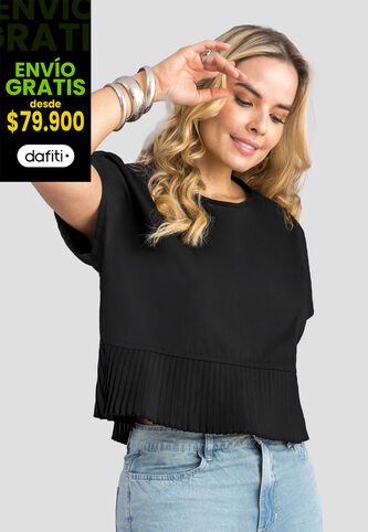 Blusa Mujer Negro Mp 113568 MP