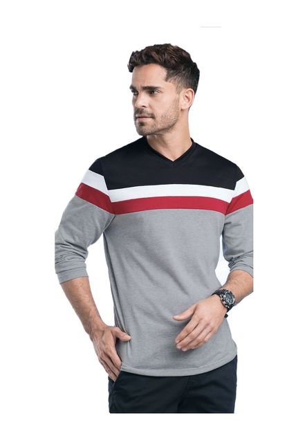 Camibuzo Hombre Rojo Mp 48404