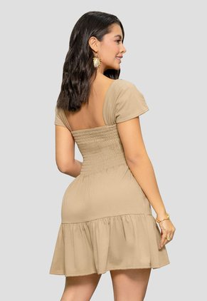 Vestido Mujer Latte Mp 110868