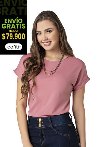 Camiseta Mujer Palo De Rosa Mp 9676 MP