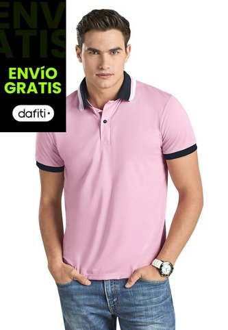 Polo Hombre Rosado Mp 96612 MP