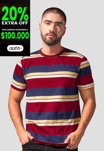 Camiseta Hombre Estampado Mp 114976 MP