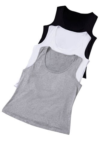 Camiseta Paq X3 Mujer Multicolor Mp 33603 MP