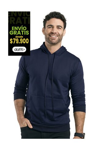 Buzo Hombre Azul Profundo Mp 89754 MP