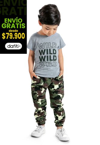 Conjunto Niños Infantil Multicolor Mp 91637 MP