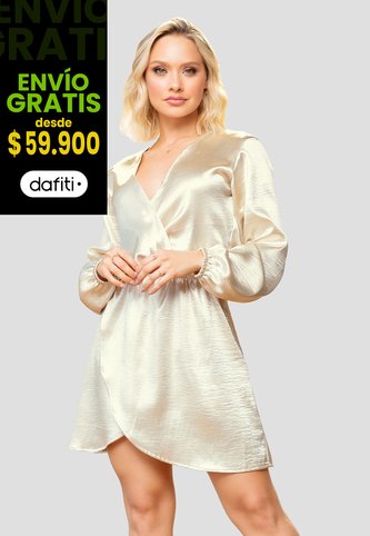 Vestido Mujer Blanco Mp 104216 MP