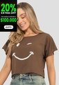 Camiseta Mujer Chocolate Mp 3496 de MP