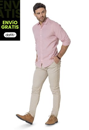 Camisa Hombre Palo De Rosa Mp 92835