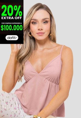 Blusa Mujer Rosa Polvo Mp 114663 MP