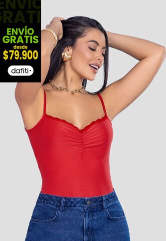 Blusa Mujer Rojo Mp 113421 MP