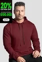 Buzo Hombre Merlot Mp 393 de MP