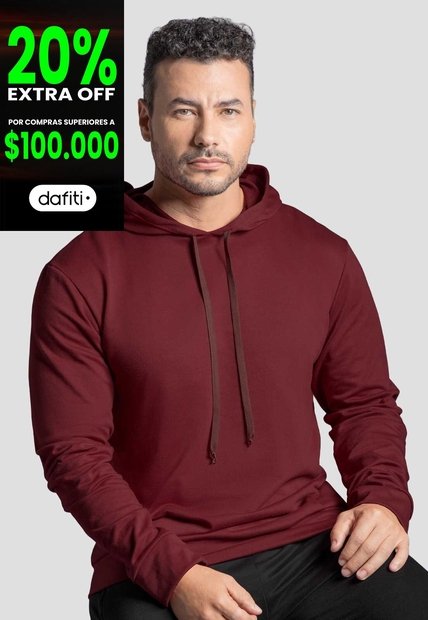 Buzo Hombre Merlot Mp 393