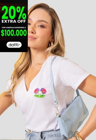 Camiseta Mujer Blanco Mp 114662 MP