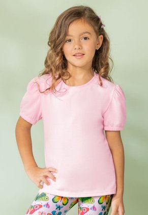 Camiseta Paq X2 Infantil Femenino Multicolor Mp 110591