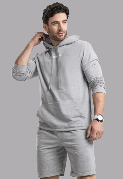 Buzo Hombre Gris Jaspe Mp 34804