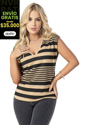 Camiseta Mujer Estampado Mp 2947