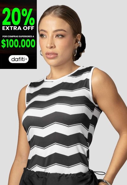 Blusa Mujer Estampado Mp 114697