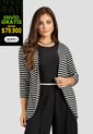 Cardigan Mujer Negro-Blanco Mp 113211 de MP