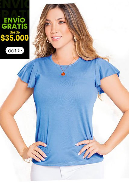 Blusa Para Mujer Mora Azul MP