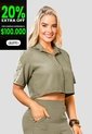 Camisa Mujer Aceituna Mp 114178 de MP