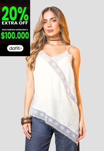 Blusa Mujer Marfil Mp 114278 MP